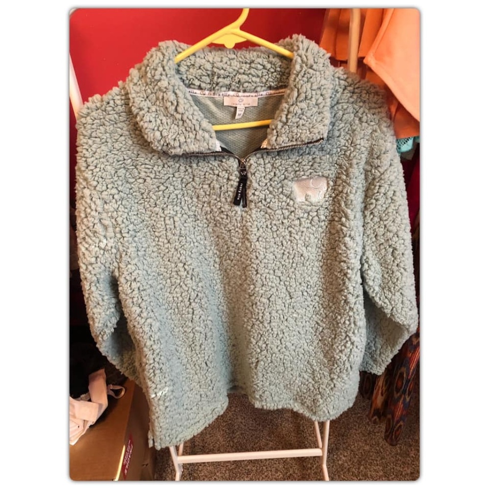 Ivory Ella Sherpa Pullover